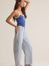 Caven High Rise Barrel Pants Detail 5 - AS Kids