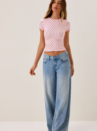 Greyson Polka Dot Tee Detail 2 - AS Kids