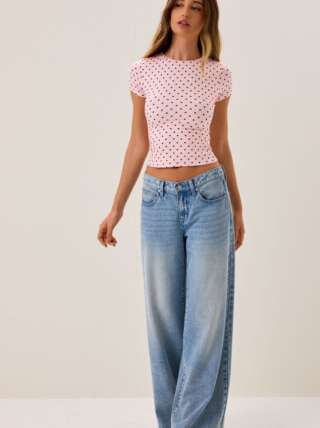 Greyson Polka Dot Tee Detail 2 - AS Kids