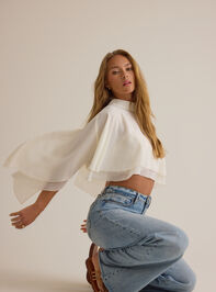 Alina Tie Neck Cape - ALTAR'D STATE KIDS