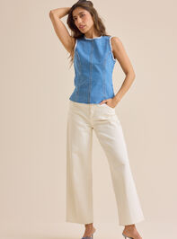 Jolene Denim Top Detail 3 - AS Kids
