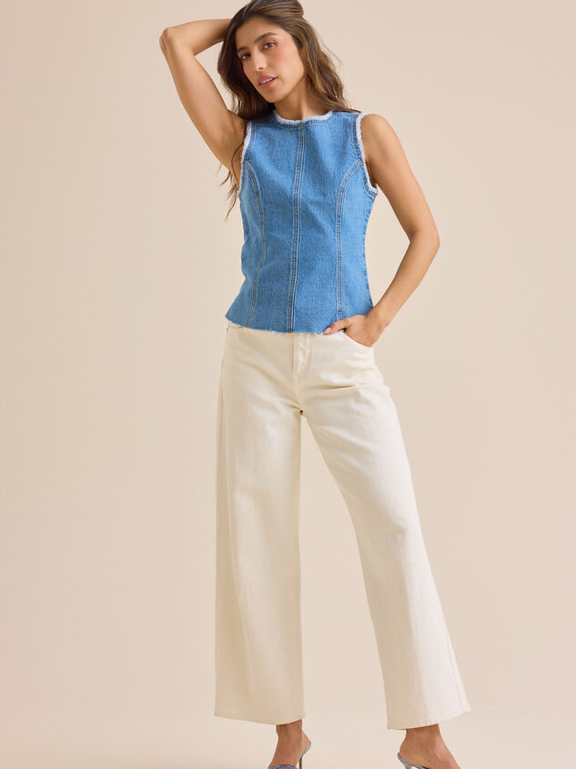 Jolene Denim Top Detail 3 - AS Kids