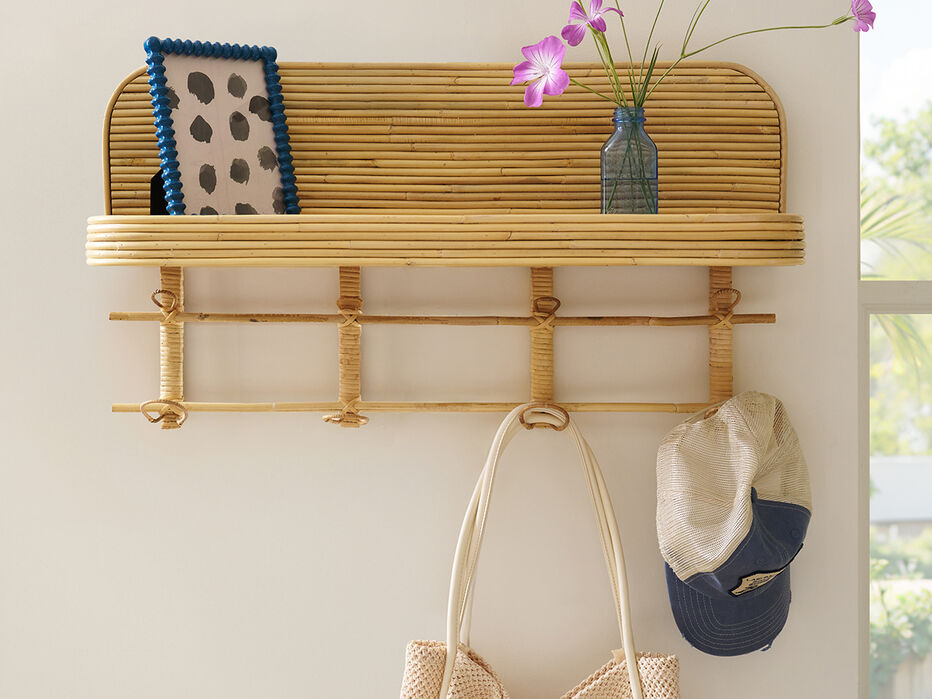 Brennan Rattan Wall Shelf - ALTAR'D STATE KIDS - 