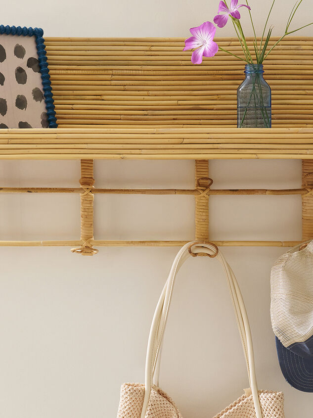 Brennan Rattan Wall Shelf Detail 2 - ALTAR'D STATE KIDS