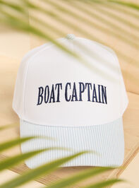 Boat Captain Trucker Hat Detail 2 - ALTAR'D STATE KIDS
