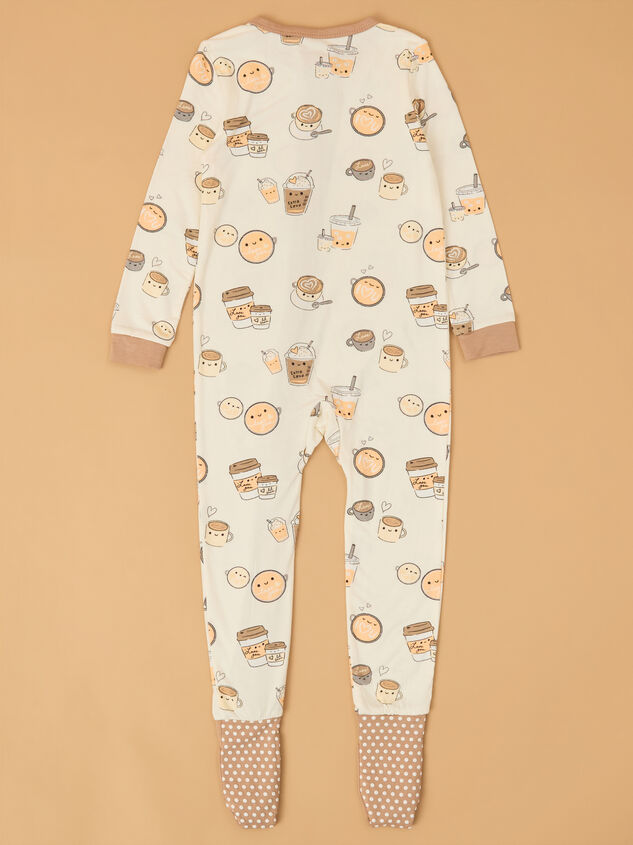 Extra Love Latte Romper Detail 3 - AS Kids