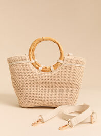 Austin Bamboo Woven Purse - ALTAR'D STATE KIDS