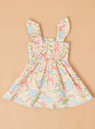 Evie Floral Baby Dress Detail 4 - ALTAR'D STATE KIDS
