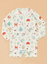 Sailor Sea Romper Swimsuit Detail 3 - ALTAR'D STATE KIDS