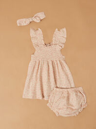 Harper Floral Dress with Headband - ALTAR'D STATE KIDS