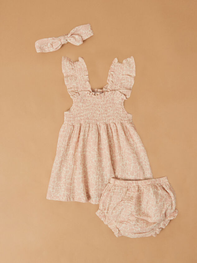 Harper Floral Dress with Headband - ALTAR'D STATE KIDS