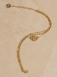 18K Gold Dipped Interlocked Bracelet Detail 2 - ALTAR'D STATE KIDS