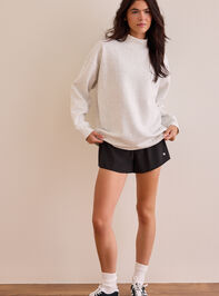 Game Plan Mock Neck Sweatshirt Detail 2 - AS Kids