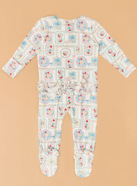 Finley Floral Patchwork Footie Detail 4 - ALTAR'D STATE KIDS