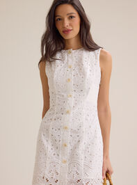 Pippa Lagoon Mini Dress Detail 2 - ALTAR'D STATE KIDS