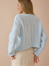 Kaia Cropped Sweater Detail 4 - AS Kids