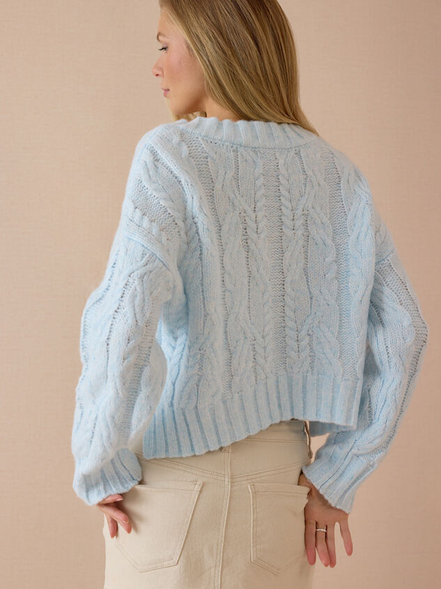 Kaia Cropped Sweater Detail 4 - AS Kids