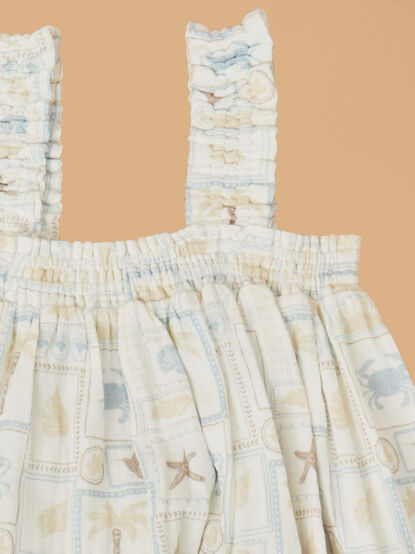 Beach Patchwork Toddler Dress - ALTAR'D STATE KIDS