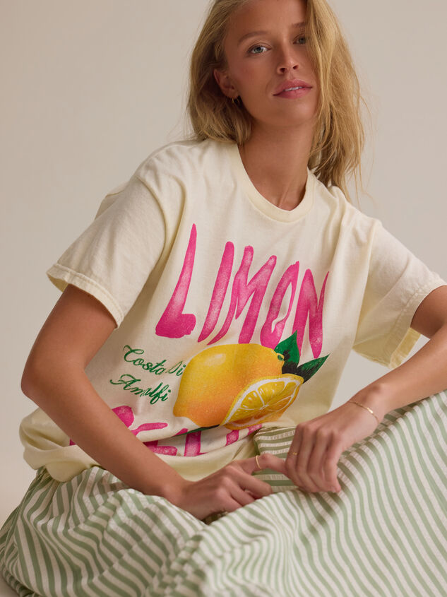 Limoncello Oversized Tee Detail 3 - AS Kids