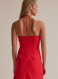 Tatum Halter Mini Dress Detail 5 - AS Kids