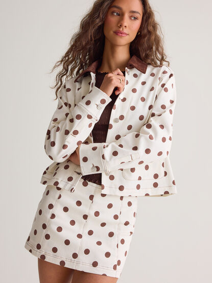 Kaeleigh Polka Dot Jacket - AS Kids