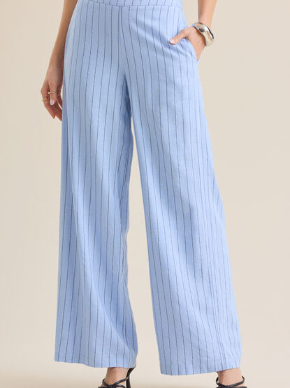 Natalie Striped Linen Pant - ALTAR'D STATE KIDS