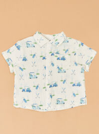 Golf Cart Polo Toddler Set Detail 2 - ALTAR'D STATE KIDS