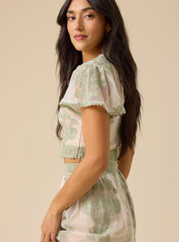 Arissa Floral Embroidered Top Detail 3 - ALTAR'D STATE KIDS