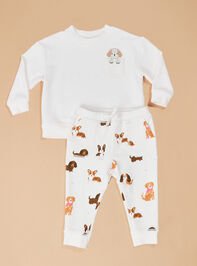 Puppy Pals Top and Pants Toddler Set - ALTAR'D STATE KIDS