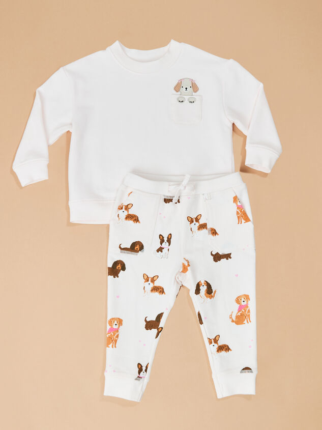 Puppy Pals Top and Pants Toddler Set - ALTAR'D STATE KIDS