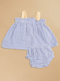 Genevieve Gingham Bow Tank With Bloomer Detail 2 - ALTAR'D STATE KIDS
