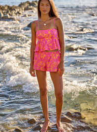 Hannah Bow Back Babydoll Tank Detail 3 - ALTAR'D STATE KIDS