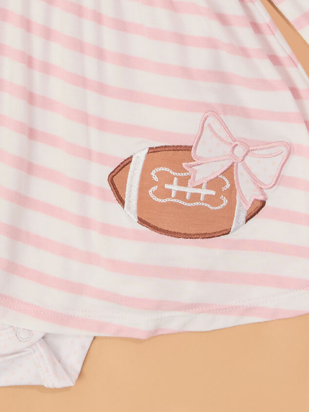 Lola Gameday Striped Bubble Detail 3 - AS Kids