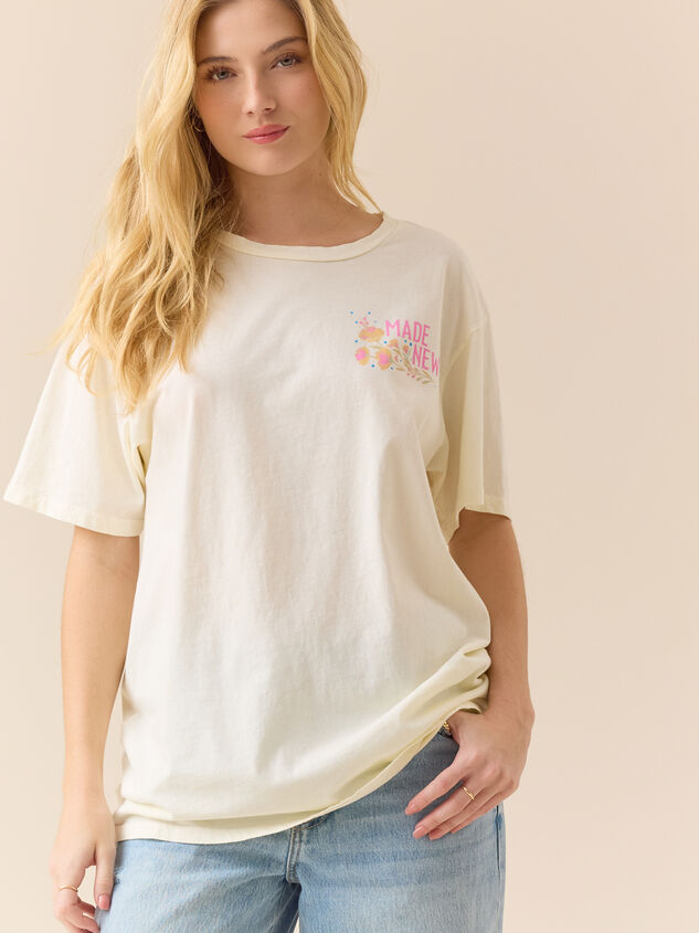 All Things New Graphic Tee Detail 5 - AS Kids