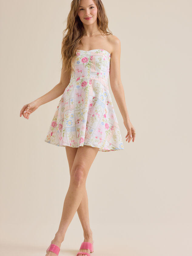 Shanae Floral Mini Dress Detail 3 - ALTAR'D STATE KIDS