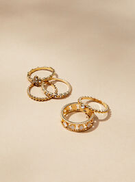 Dainty Clover Ring Set - ALTAR'D STATE KIDS