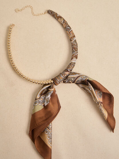 Fiona Scarf-Wrapped Necklace - AS Kids
