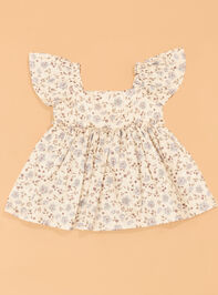Kayela Floral Baby Dress Detail 2 - AS Kids