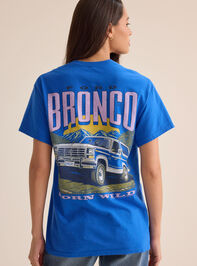 Born Wild Bronco Graphic Tee Detail 2 - AS Kids