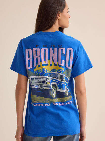 Born Wild Bronco Graphic Tee - AS Kids