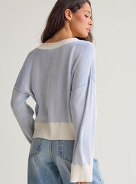 Jaci V Neck Sweater Detail 5 - AS Kids