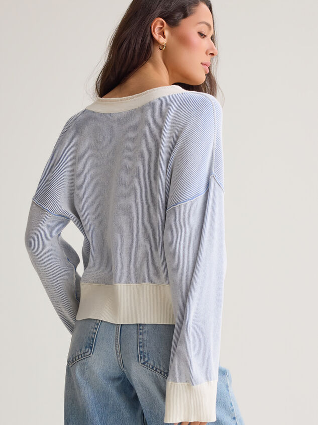 Jaci V Neck Sweater Detail 5 - AS Kids