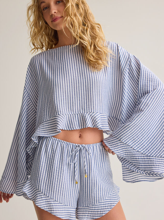 Elliann Stripe Boho Top Detail 2 - AS Kids