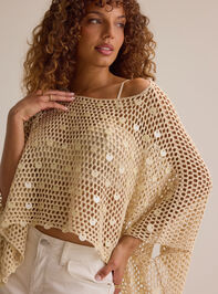 Josephine Crochet Sequin Poncho - AS Kids