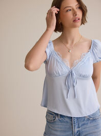 Alayla Lace Babydoll Top Detail 2 - AS Kids