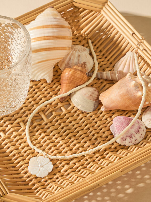 Maya Hibiscus Charm Necklace - ALTAR'D STATE KIDS