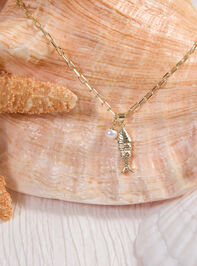 The Water Proof Collection Pearl Cluster Necklace Detail 2 - AS Kids