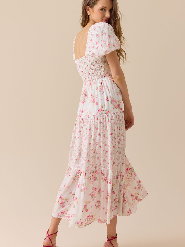 Solana Floral Maxi Dress Detail 4 - ALTAR'D STATE KIDS