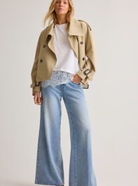 Elowen Cropped Trench Jacket - AS Kids