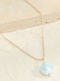 Azure Shell Pendant Necklace - ALTAR'D STATE KIDS